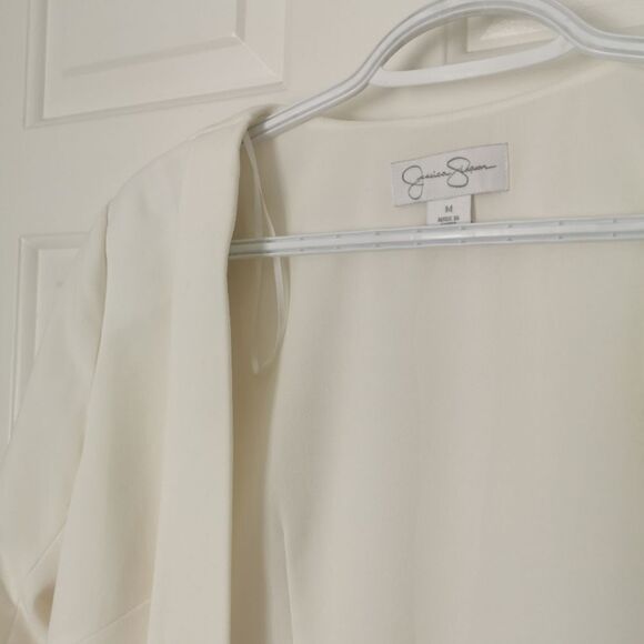 Jessica Simpson white blazer woman's size M - Picture 2 of 4
